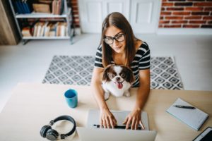 Woman Enjoying Indoor Air Quality