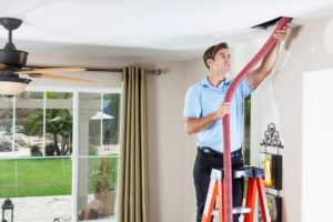 Professional On Ladder Cleaning Ducts