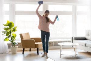 enjoying improved indoor air